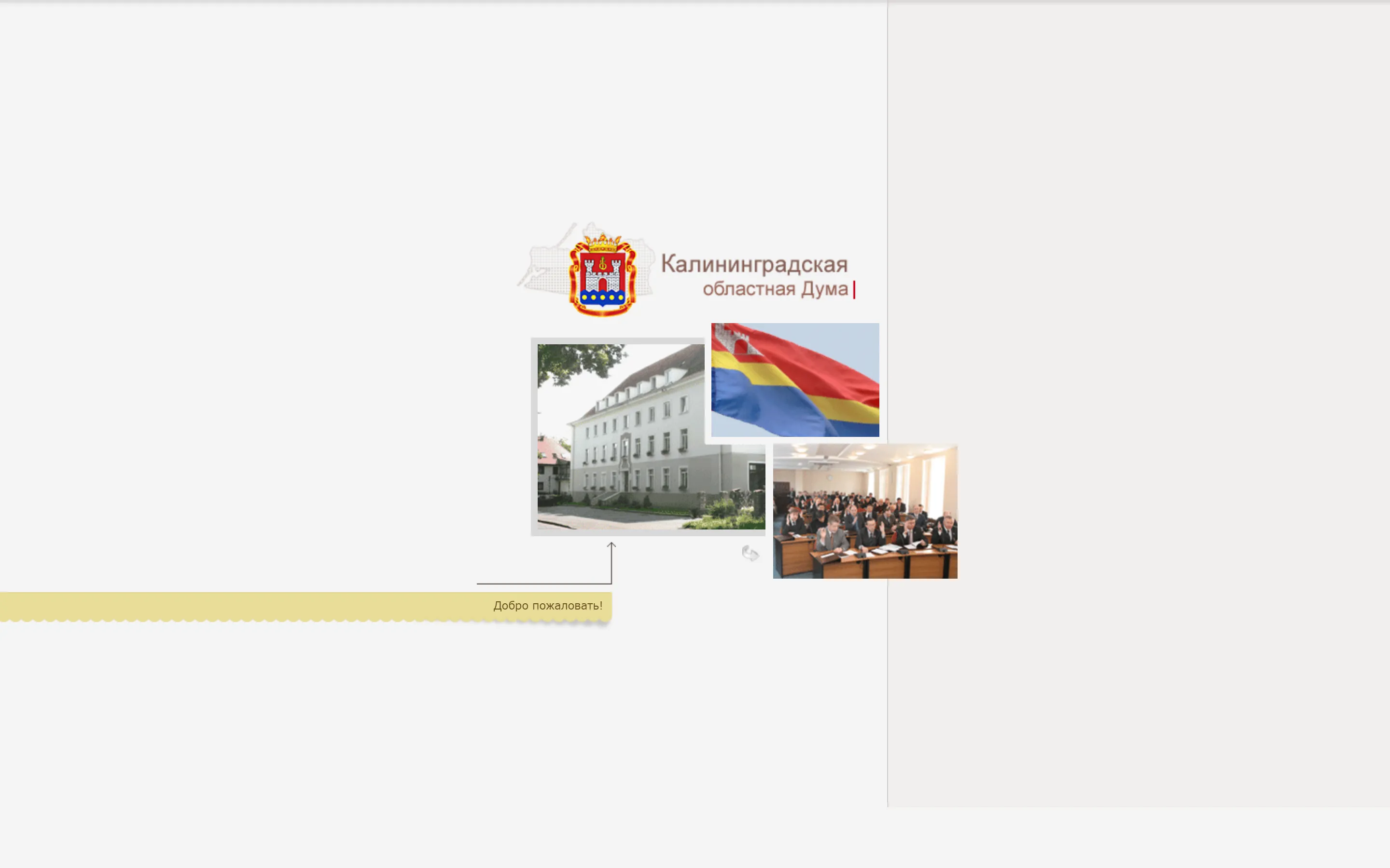 Kaliningrad State Duma — full-page screenshot