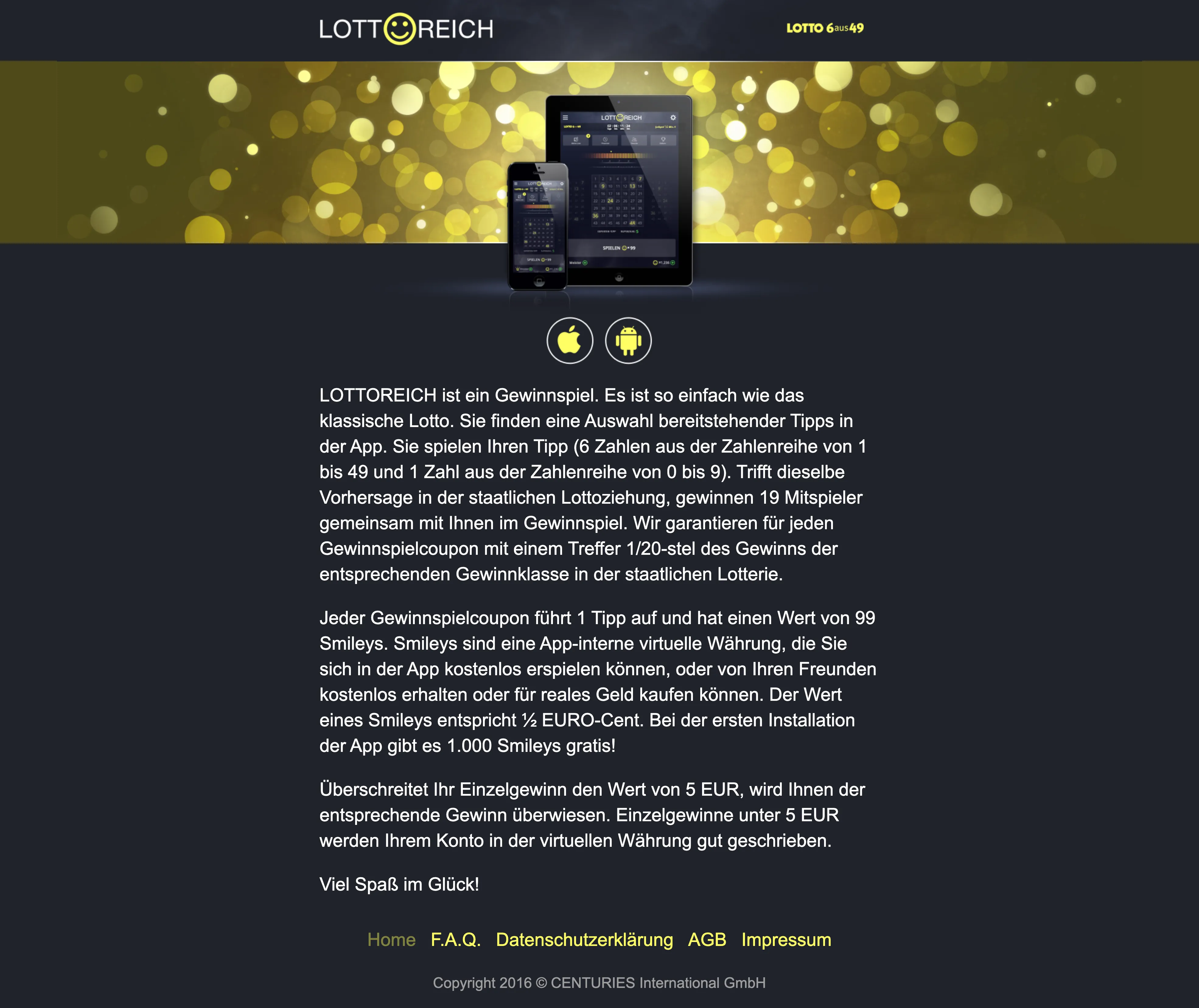 Lotto Reigh — full-page screenshot